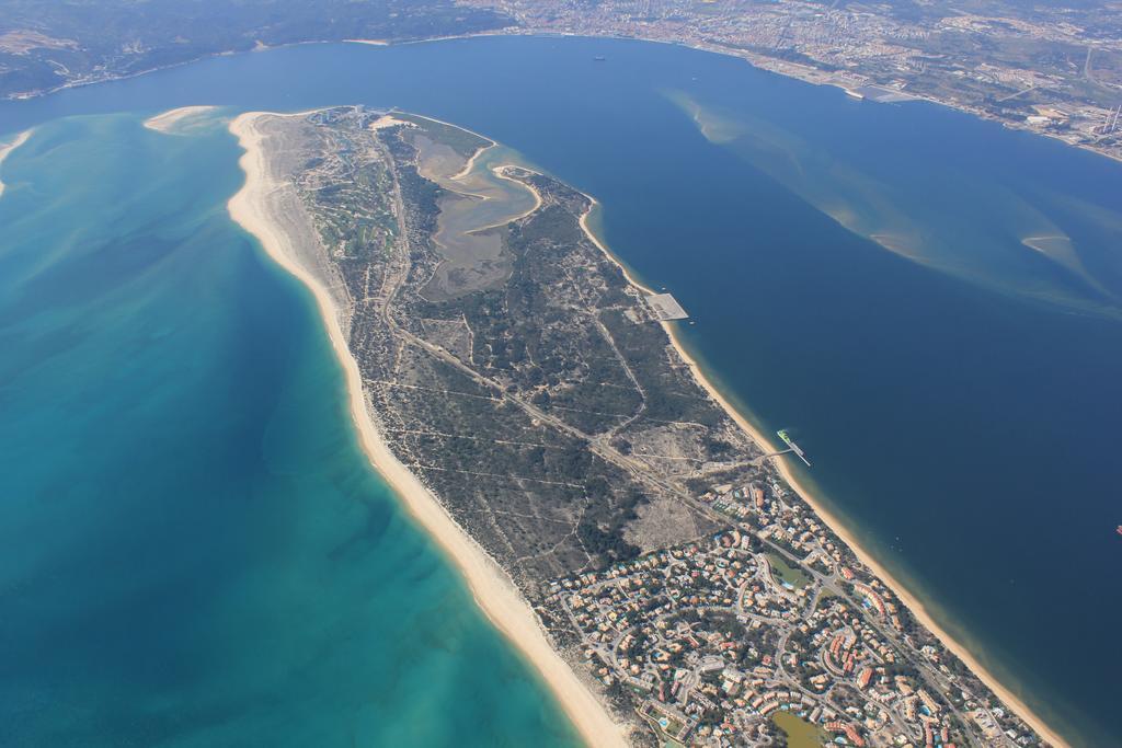 The Editory By The Sea Troia Comporta Hotel מראה חיצוני תמונה Aerial view of the island